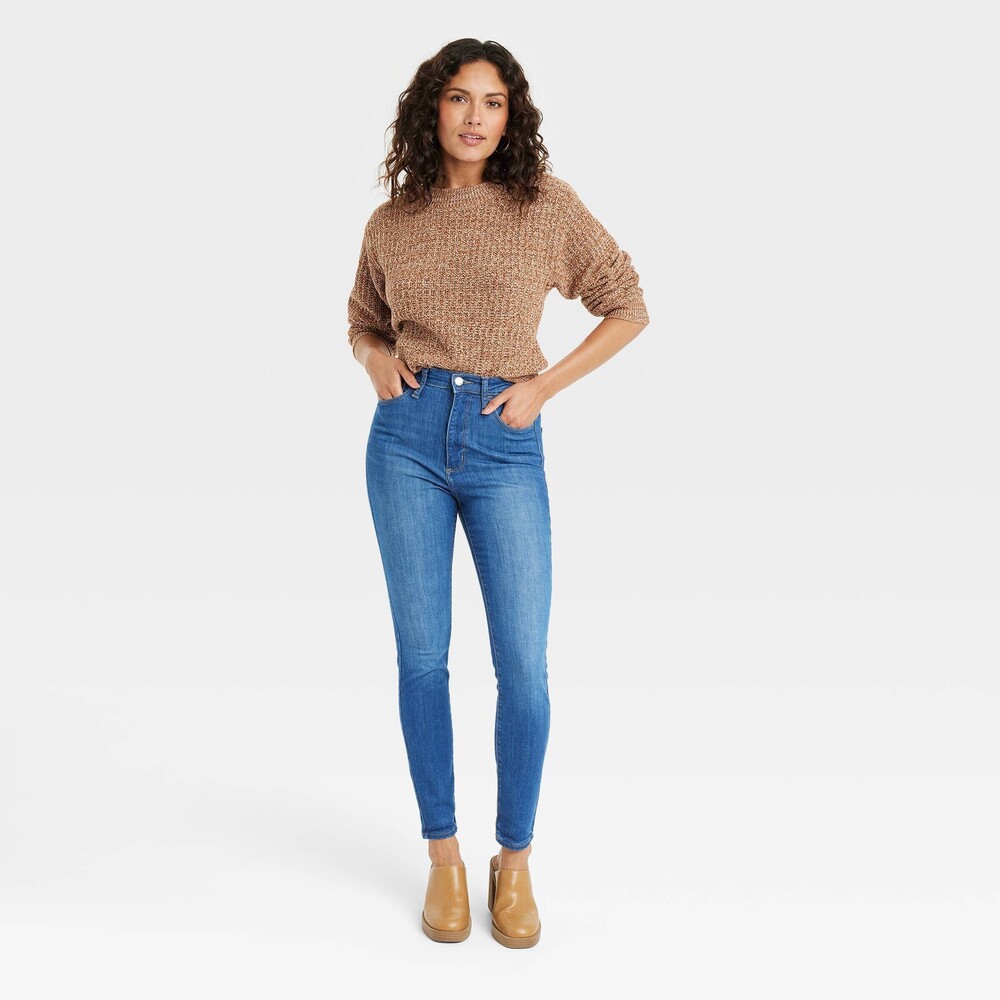 Universal Thread High-Rise Skinny Jeans - Medium Wash 6